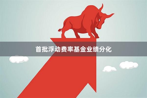 首批浮动费率基金业绩分化